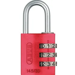 ABUS Vorhängeschloss ABUS 145/30 rot