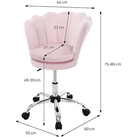 ML-Design Samt Hellrosa