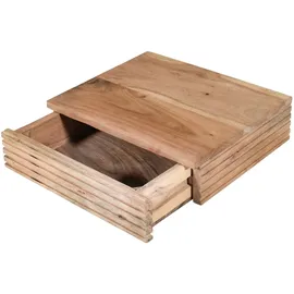 Sam Wandregal 30 x 25 x 8 cm Akazie