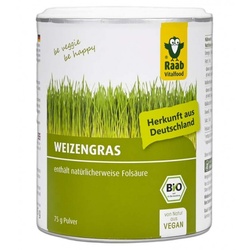 Raab Weizengras Pulver bio 75g