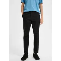 Selected HOMME Chinohose »SLH175-SLIM NEW MILES FLEX PANT NOOS«, schwarz