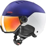 Uvex Wanted Visor 54-58 cm purple bash-white matt