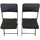 Sedex Mila Klappstuhl 51 x 46 x 86 cm schwarz 2 St.