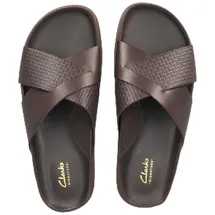 CLARKS Torford Cross Sandal Herren Braun 46