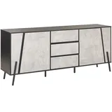 Beliani Sideboard BLACKPOOL Grauer Betoneffekt
