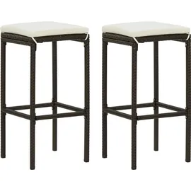 vidaXL Gartenbar-Set 3-tlg. Braun