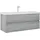 vidaXL Waschbeckenunterschrank 100 x 38,5 x 45 cm Grau