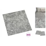 vidaXL Pvc-fliesen Selbstklebend 55 Stk. 5,11 M2 Betongrau Vidaxl