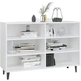 vidaXL Sideboard 103,5 x 70 x 35 cm Weiß
