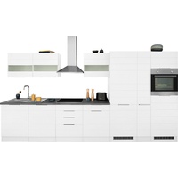Kochstation Küchenzeile »KS-Luhe«, 390 cm breit, wahlweise mit oder