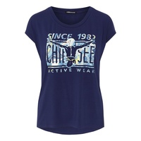 Chiemsee T-Shirt im Label-Look - S