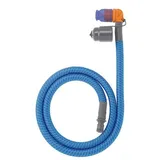 Source Helix Weaved Tube Kit, transparent Blue