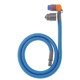 Source Helix Weaved Tube Kit, transparent Blue