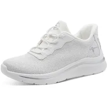 TAMARIS Comfort Damen Sneaker Low 8-83726-45 White/Silver 42