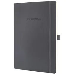 Notizbuch CONCEPTUM® - ca. A4, liniert, 194 Seiten, dark grey