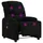 vidaXL Massagesessel Elektrisch Schwarz 93 x 99,5 x 93 cm Schwarz