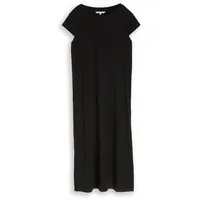 Tom Tailor Midikleid Schwarz M
