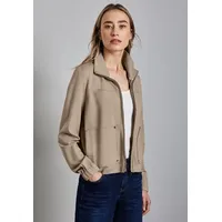 STREET ONE Damen A212499 Jacke Im Loose Fit, Safari
