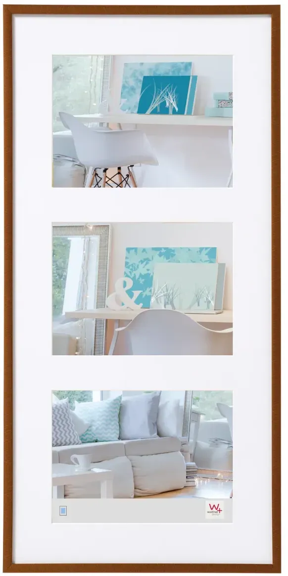 Walther Bilderrahmen New Lifestyle Kunststoff Normalglas / Floatglas / Bronze / ...