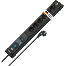 Brennenstuhl Premium-Line 6-fach 3 m schwarz