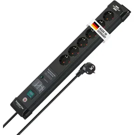 Brennenstuhl Premium-Line 6-fach 3 m schwarz