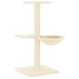 vidaXL Kratzbaum 72 cm Creme
