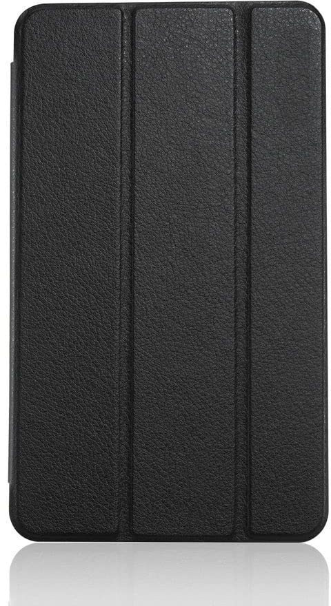 HAPPYA Smart Cover für Google Nexus 7 2nd 2013 PU Leder Tasche Folding Folio Tablet Schutzhülle Auto Sleep Wake (Color : Black)