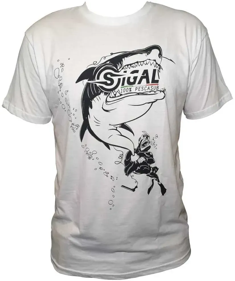 Sigalsub Sigal Mod 2 Kurzarm-t-shirt - White / Black - XL