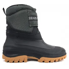 Spirale Winterstiefel Herren Schwarz/Grün 45