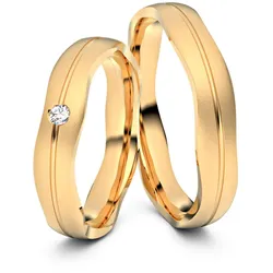 Trauringe Bad Hersfeld 750er RosÈgold - 3336
