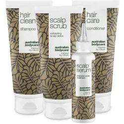 Australian Bodycare 4er-Paket bei Schuppen und trockener Kopfhaut Haarkur 750 ml Unisex