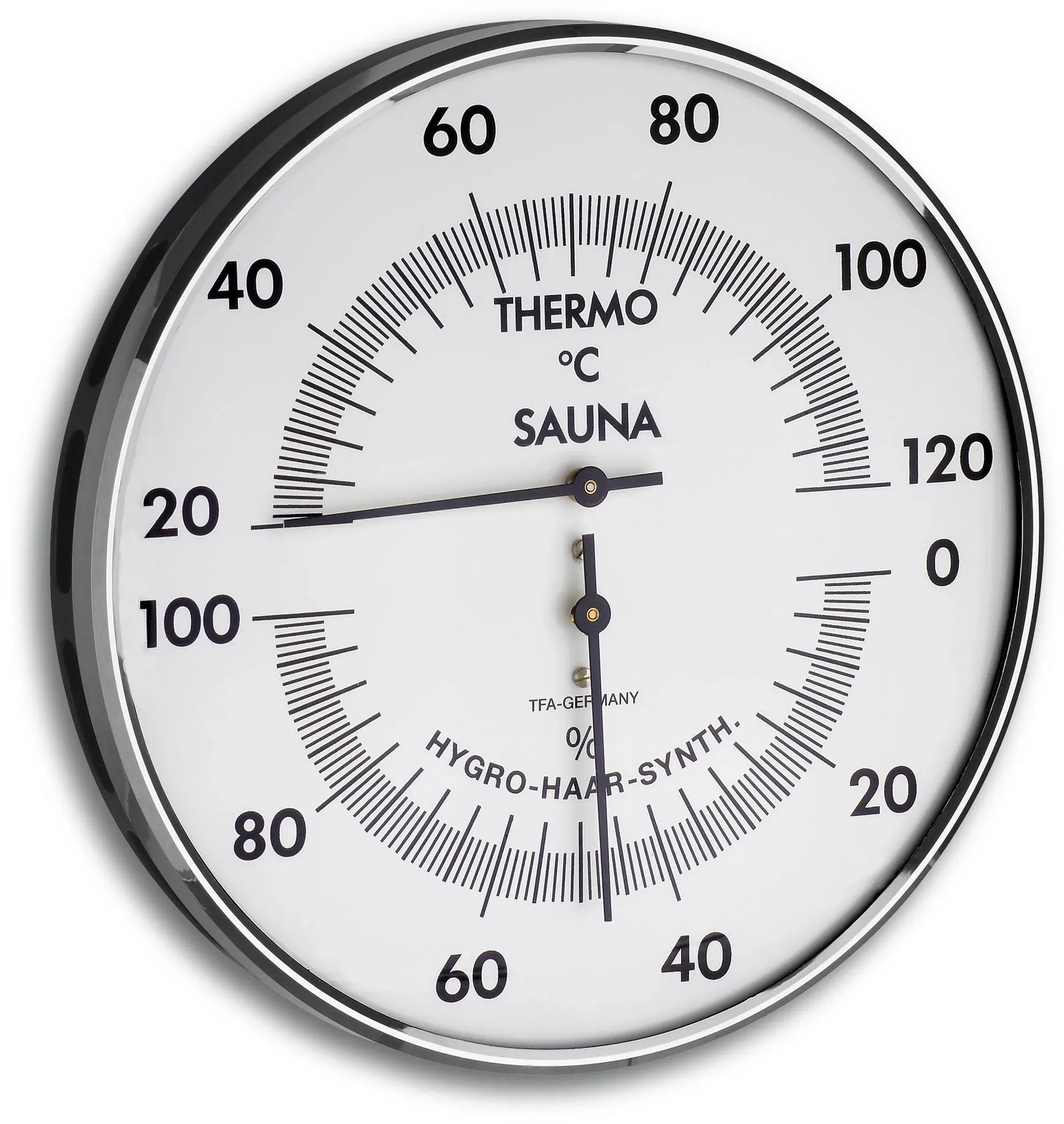 Preisvergleich Produktbild Sauna-Thermo-Hygrometer, Ø 132mm