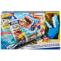 Mattel HMF86 - Hot Wheels City Shark Escape Spielset