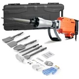 Vevor Hochleistungs-Betonbrecher Abbruchhammer 2200 W inkl. 6 Meißel