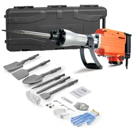 Vevor Hochleistungs-Betonbrecher Abbruchhammer 2200 W inkl. 6 Meißel