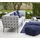 Cane-Line Gartensofa-Modul Conic, Aluminium Grau Hellgrau