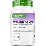 Vitamin D3 20.000 I.E. + Vitamin K2 200 mcg - 180 Tabletten