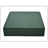 Pflegehome24® Sitzerhöhung Stuhlerhöhung Sitzkissen Bodenkissen 40 x 40 x 10cm, grün