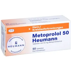 Metoprolol 50 Heumann Tabletten 50 St