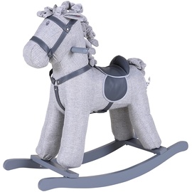 KNORRTOYS KNORRTOYS.COM 40510 Schaukelpferd Grey Horse