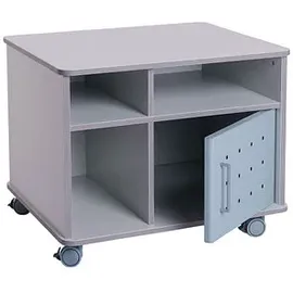 Rocada Bürowagen 72 x 57,5 x 59 cm grau
