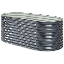 Blumfeldt High Grow Hochbeet 200 x 80 x 100 cm Anthrazit