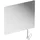 Hewi S 801 Kippspiegel 801.01B10098 600x540x6mm, mit Seilumlenkung, matt, signalweiß