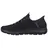 Herren Black Mesh Trim Black 46