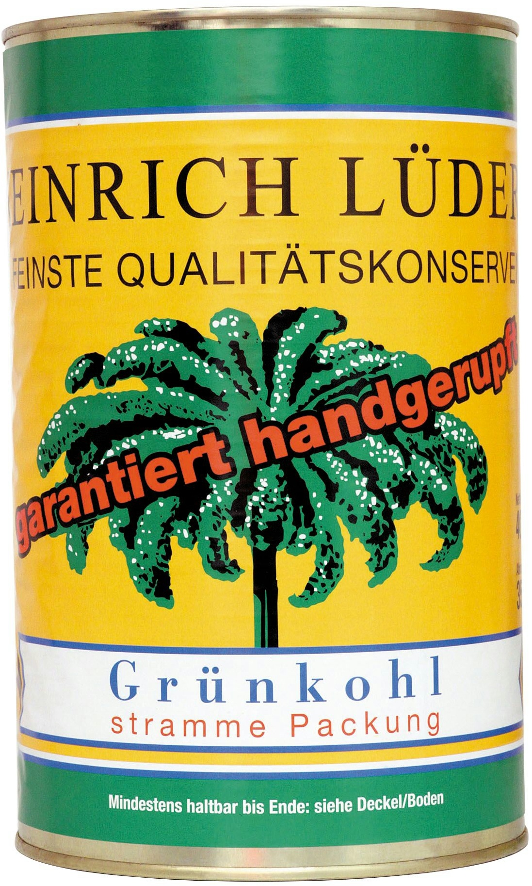 Lüders Grünkohl handgerupft (3,5 kg)
