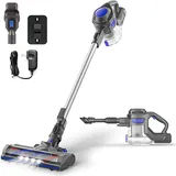 air essence Bise kabelloser Handstaubsauger, 100AW, blau, Zyklontechnologie - Blau/Silber/Schwarz