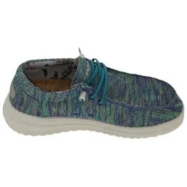 Fusion Mokassins Schnürschuhe in Blau Größe 39 EU