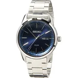 Seiko Herren-Uhr Quarz Edelstahl mit Edelstahlband SNE525P1