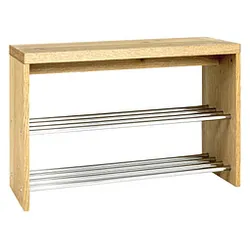 HAKU Möbel Schuhbank 15621 eiche Holz 81,0 cm