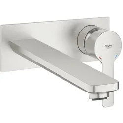 GROHE Lineare Waschtischarmatur Supersteel 23444DC1